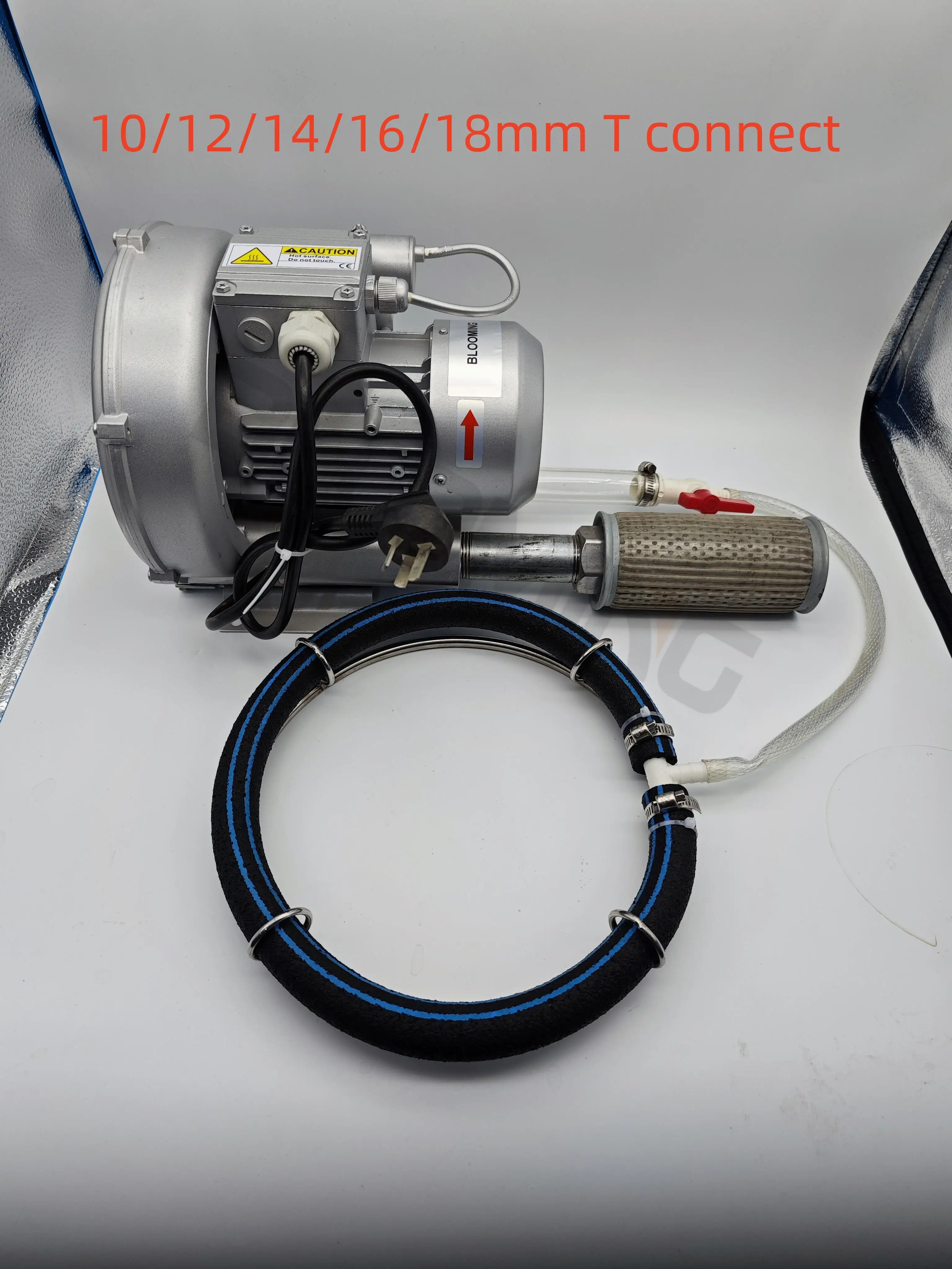 3 Ring D35CM 304 Edelstahl Feine Blase Koi Fisch Meeresfrüchte Garnelen Teich Landwirtschaft Ring Belüftungsschlauchrahmen – Detail 7