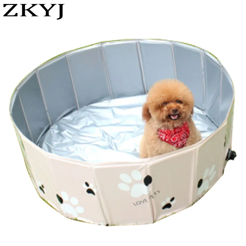 

Collapsible Bathing Pool Pet Bath Summer Outdoor Inflatable Pool for Dogs