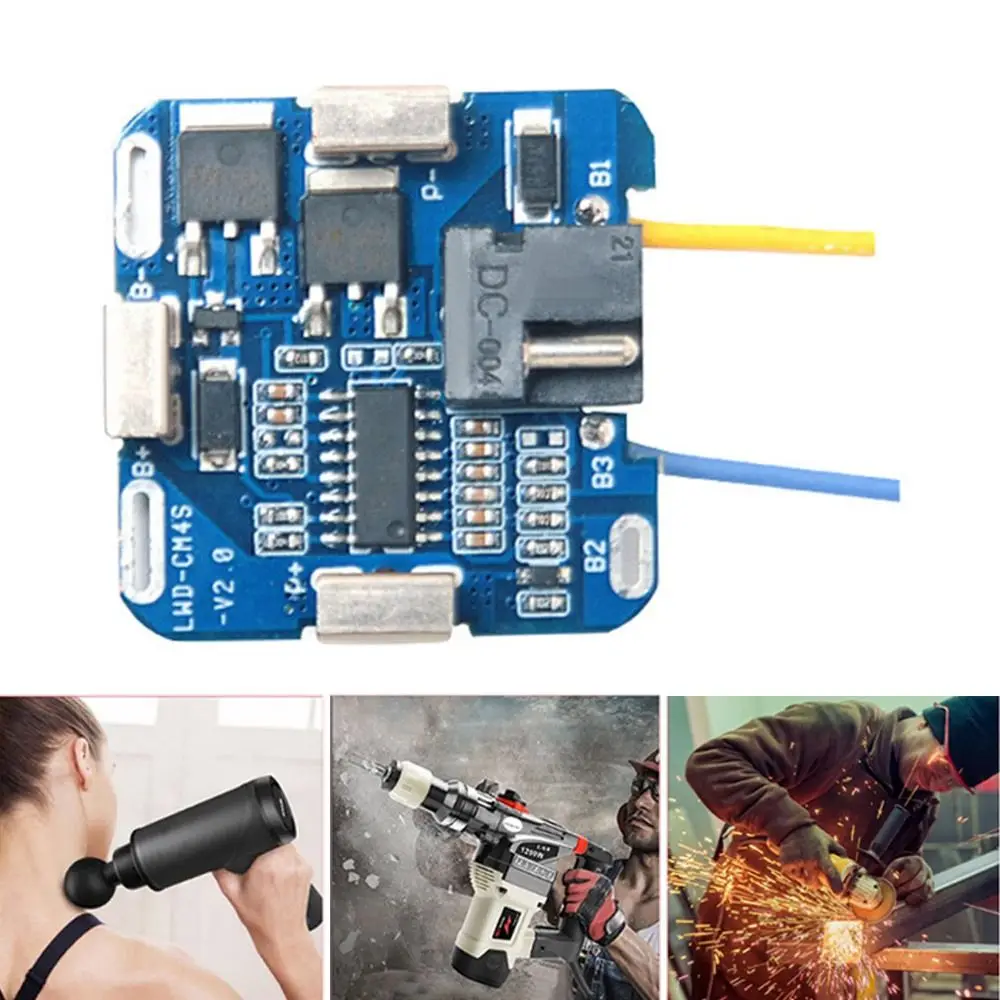 4S MOS Circuit Board Protection for 16.8V Battery Charging Drill
