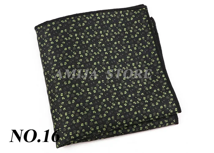 High Grade Handkerchief Man Jacquard Water Ripples Constellation Paisley Christmas's Day Party Pocket Square Handkerchiefs Suit