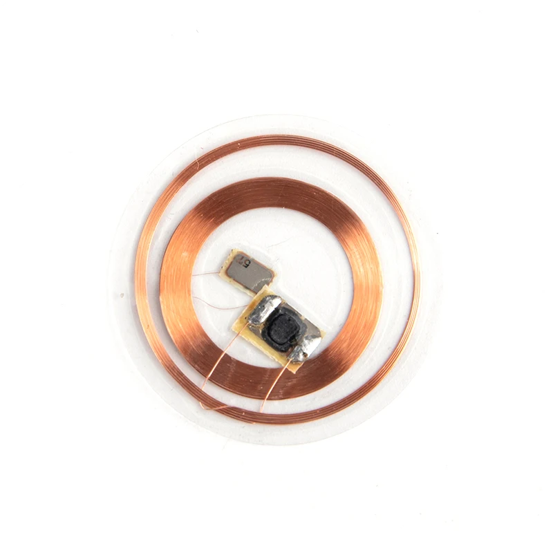Dual Frequency Rewritable Transparent RFID Keyfobs
