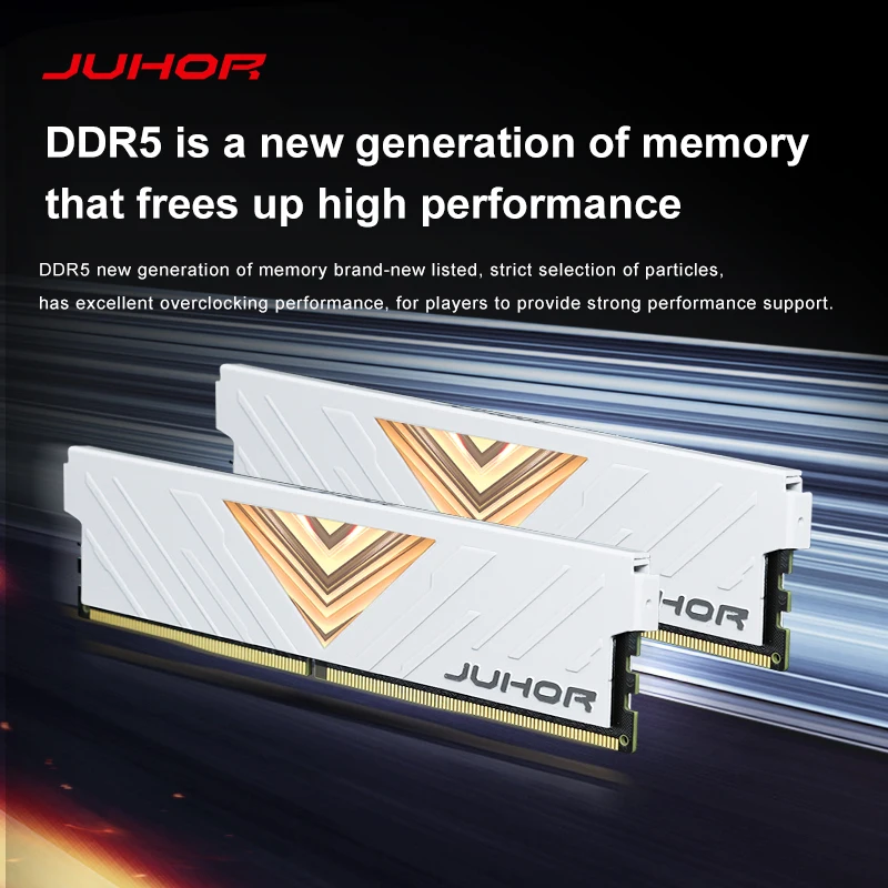JUHOR DDR5 16GB 6000MHz 4800MHz 5600MHz DIMM Desktop Computer