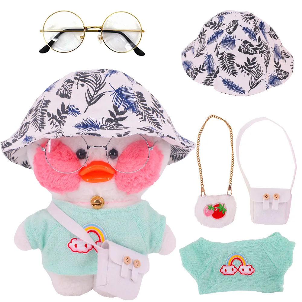 Clothes for Lalafanfan Duck Accessories 30Cm Stuffed Duck Glasses