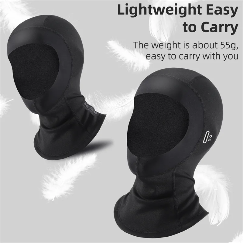 WEST BIKING Winter Fleece Balaclava for Cycling and Running Non-Slip Sport Caps Ear Neck Protection Windproof Thermal Sport Gear 6