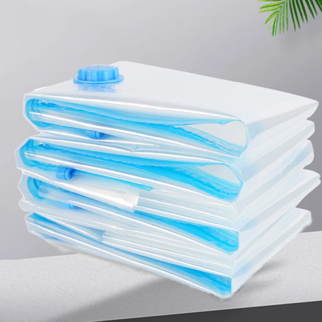 Vacuum Storage Bag Clothes Organizer Bag with Valve Reusable Space-saving  Travel Ziplock Bag for Clothes Blankets Quilts Storage - AliExpress