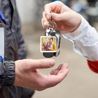 Acrylic Keychain Photo Holder Acrylic Keychain Photo Holder Photo Frame Keyring Clear Picture Keychains Suit For Artwork 2