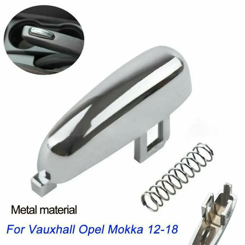 Handbrake button cover car interior hand brake button trim cover for Vauxhall Opel Mokka 2012-