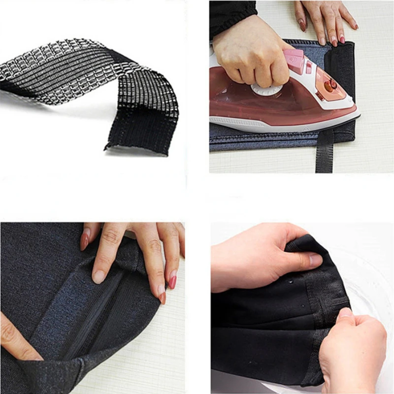 5M Self-Adhesive Pants Paste Iron-on Hem Tape Trousers Legs Edge Repair and  Shorten Tools DIY Sewing Fabric Apparel Accessories - AliExpress