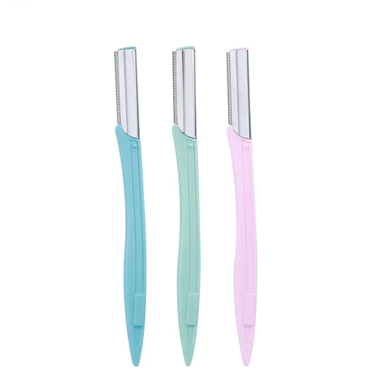 Eyebrow Razor 1Pcs Multipurpose Exfoliating Makeup Tool Eye Brow Knife Face Hair Removal Blade Shaver Safety Razor Make Up Tool,eyebrow razor set,eyebrow razor