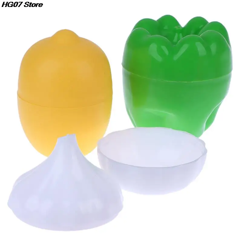 1PC Onion Garlic Tomatoes Lemon Green Pepper Fresh Storage Kitchen Food Box Creative Organizer Crisper Vegetable Containers kitchen storage box,rice storage box,food storage pots,food storage container,food storage can,seasoning storage container,pickle storage container,food storage box,egg storage container,storage box