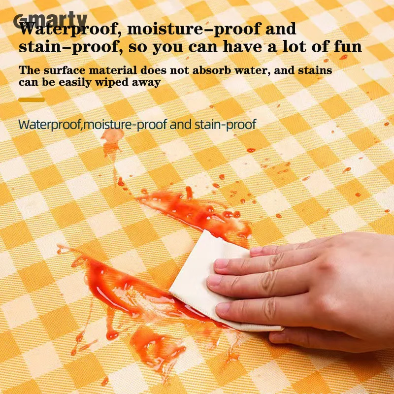 Portable Outdoor Picnic Mat Moisture Resistant Wear Resistant Spring Tour Floor Mat Thickened Waterproof Camping Beach