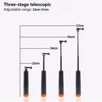 BSLIUFANG underwater buoyancy pole extendable selfie stick tripod suitable for GoPro Insta360 DJI OSMO sports camera accessories - Image 6