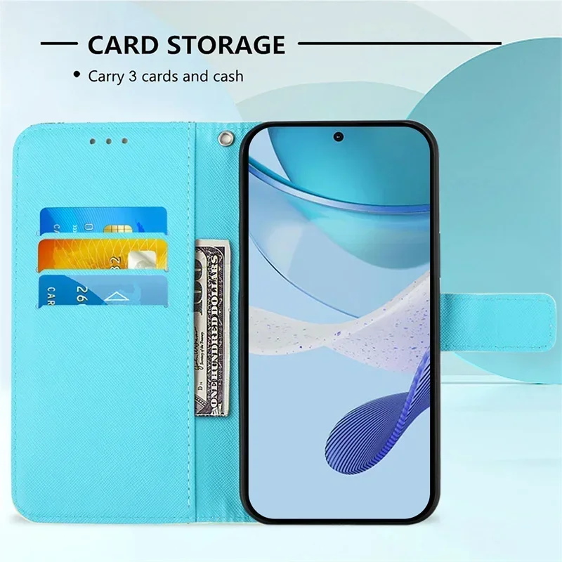 Elegant Painted Flip Leather Phone Case,  Series