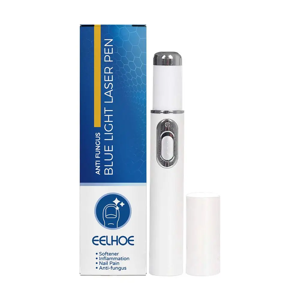 Nail Fungus Treatment Pen Anti-fungal Repair Pen Blue Light Laser Paronychia Nail Onychomycosis Painless Removal Care Tool