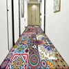 Persian Long Corridor Carpet Non-slip Hall Runner Carpets Stairway Hallway Decoration Home Floor Mats Customizable Aisle Rug 4