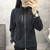 Winter Women Sweatshirt Coat Casual Loose Zip Up Cardigan Long Sleeve Sweatershirt Reversible Polar Fleece Stand Collar Coat 5