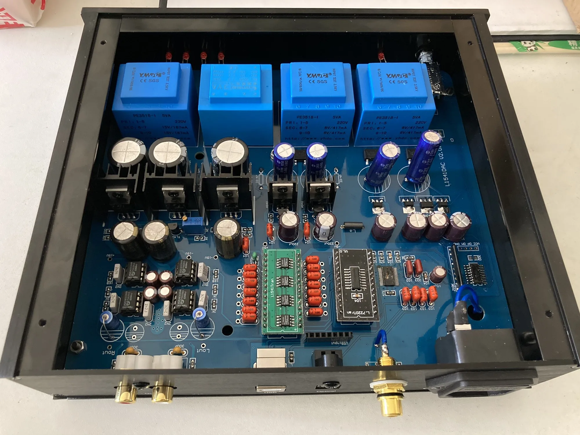 L1541dac Gold Tda1541 Fever Decoder, Coaxial, Optical Fiber, Usb ...