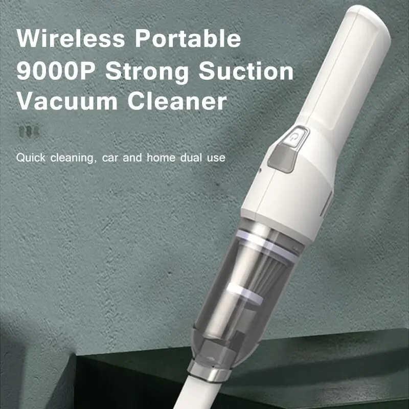 

Беспроводной портативный ручной пылесос для автомобиля, 9000 Па