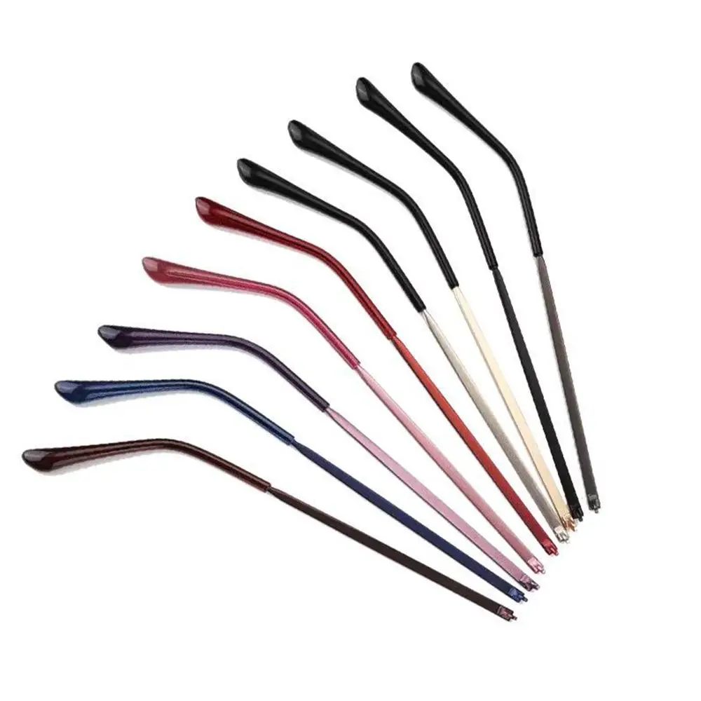 1 Paar Farbe Brille Arm Metall Brille Tempel Arm Brille Ersatz Metall Bein Reparatur Brillen Zubehör