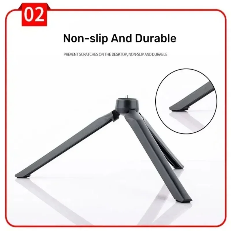 Mini Trépied Cardan 15cm - Support Table Pliable pour Téléphone et Caméra