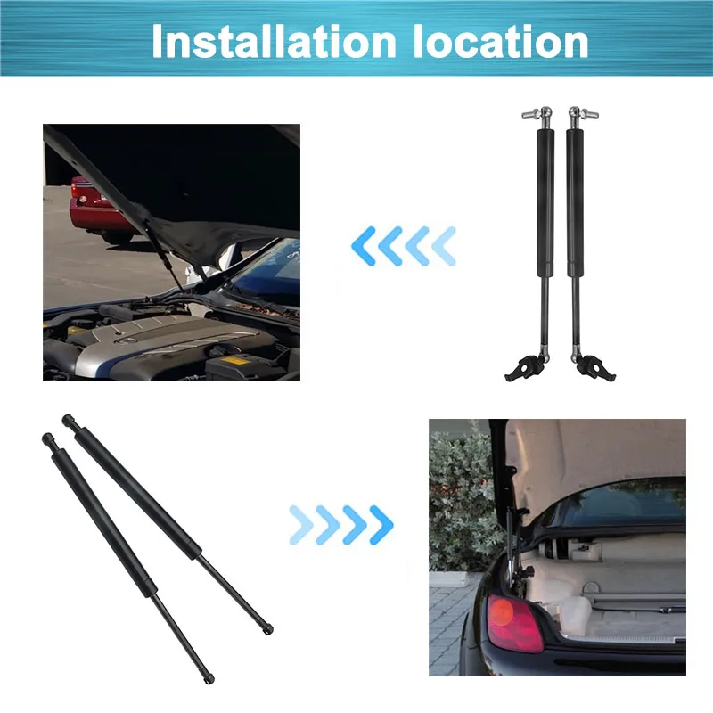 2PCs Trunk Lid Lift Supports Compatible with Nigeria | Ubuy 2PCs Trunk Lid Lift Supports Compatible with Nigeria | Ubuy