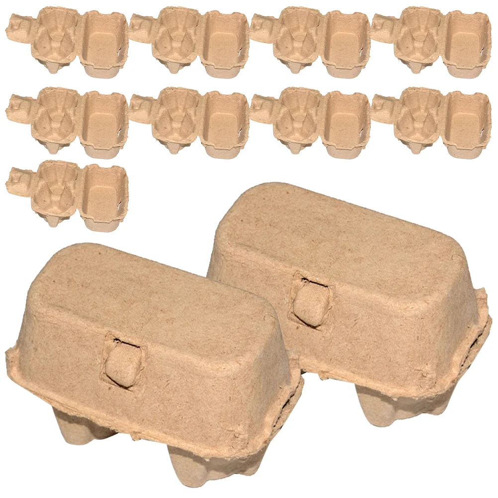 

Бытовой Контейнер для яиц, контейнер для яиц из целлюлозы, картонный контейнер для яиц из целлюлозы для дома, кухни, ресторана