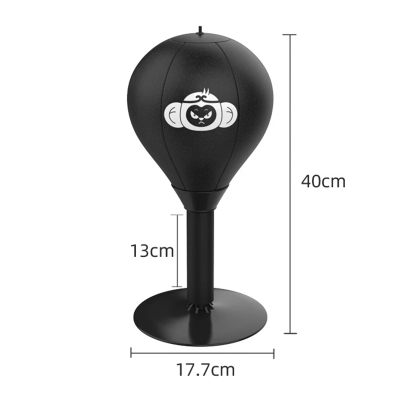 Boxing Bag Boxing Desktop Speed Ball Suction Cup Stress Buster Desktop Punching Ball Stress Reduction Tool
