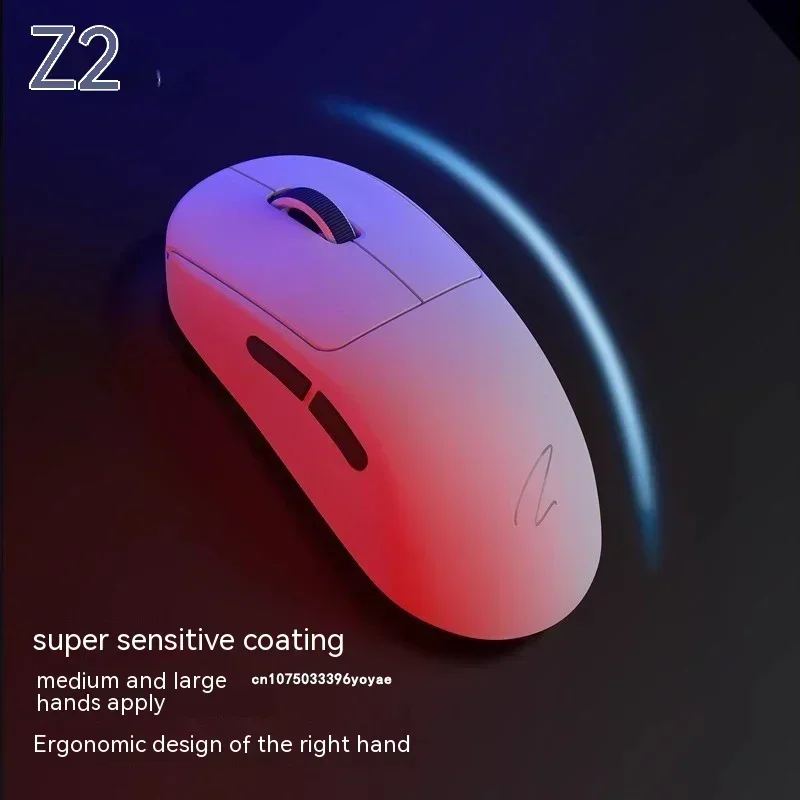 

Zaopin Z2 Tri Mode Mouse Paw3395 Wireless Lightweight 4k/1k Return E-Sports Mouse Gamer Accessory For Computer Gaming Mice Gifts