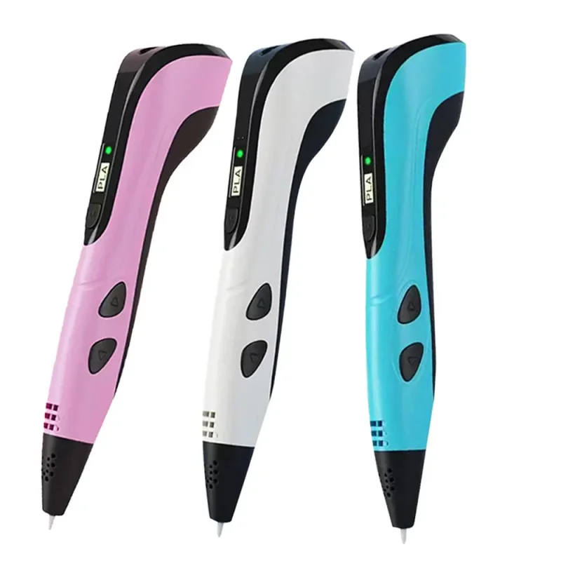 3d Printing Pen 3d Pen Set For Kids With Power Supply Pla Filament Travel Case Birthday Christmas Gift