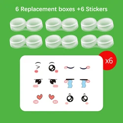 Ultrasonic Portable Contact Lens Cleaner with Removable Case (Replacement box)