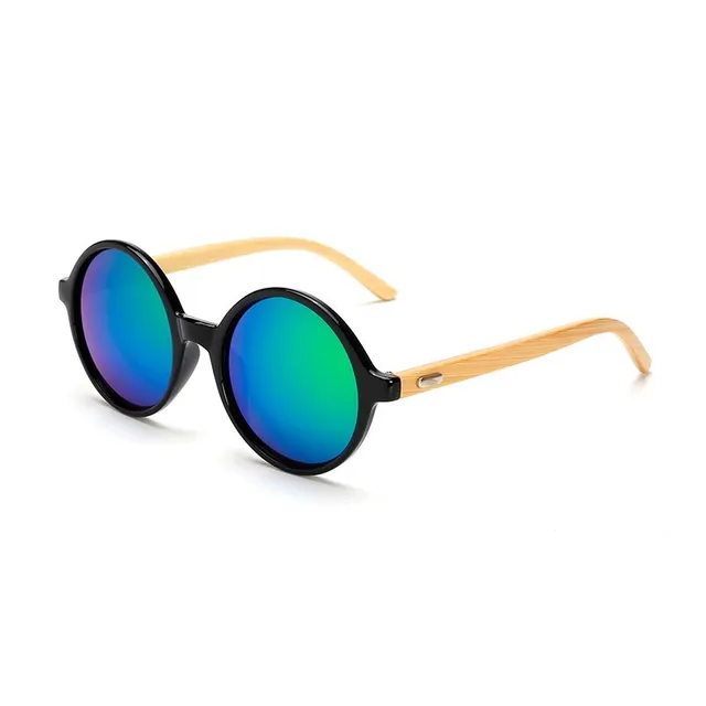 Round Bamboo Sunglasses 4