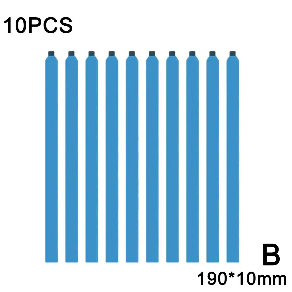 Double-Sided LCD Tape Adhesive Laptop Screen Easy-Pull Adhesive for Cell Phone Repair Accessories Thickened 0.3MM P5Z9 10Pcs