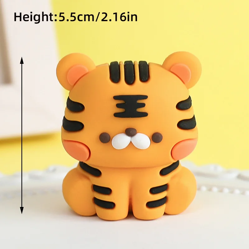 Safari Tijger Taart Topper Oranje