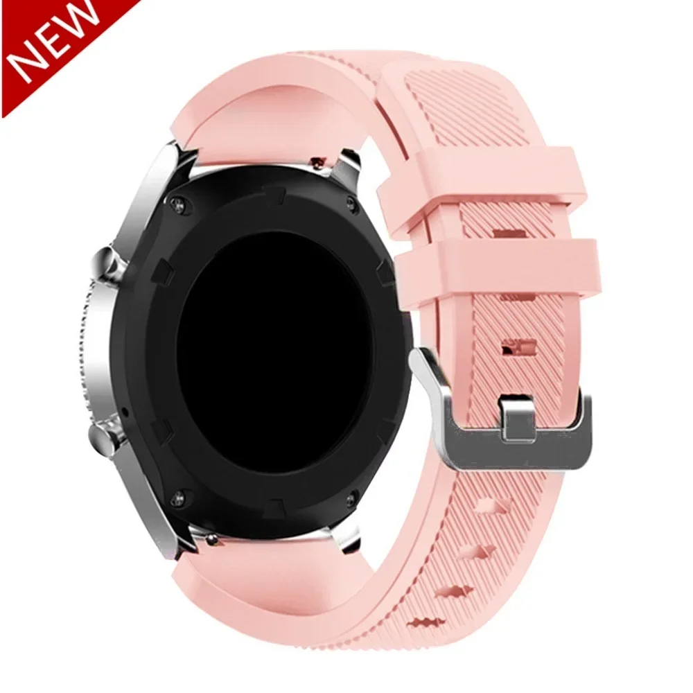 Adjustable Silicone Watch Band - 20mm/22mm Strap