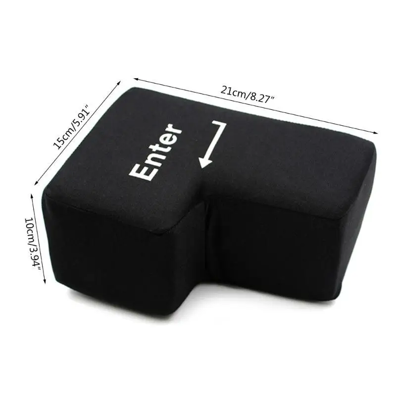 652F 큰 Enter 키 베개 버튼 Usb 거대한 Enter 스트레스 해소 쿠션 선물 장난감