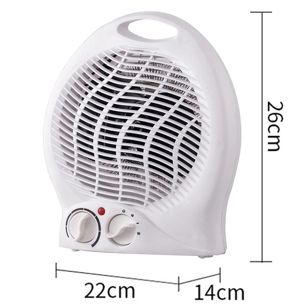 Electric Space Heater 1000W/2000W Adjustable Thermostat Fan Heater For Home  Office Bedroom Floor Table Desktop Portable Heater - AliExpress