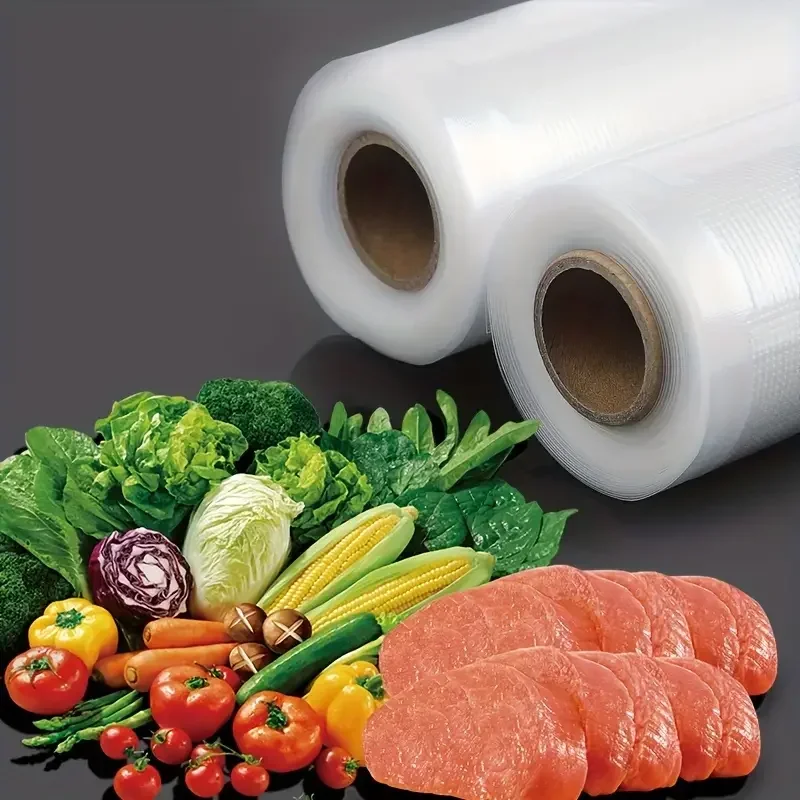 Kitchen Food Vacuum Sealer Bag Sous Vide Storage Bags For Vacuum Packaging 12/15/20/25/28cm*1500cm/Rolls 1
