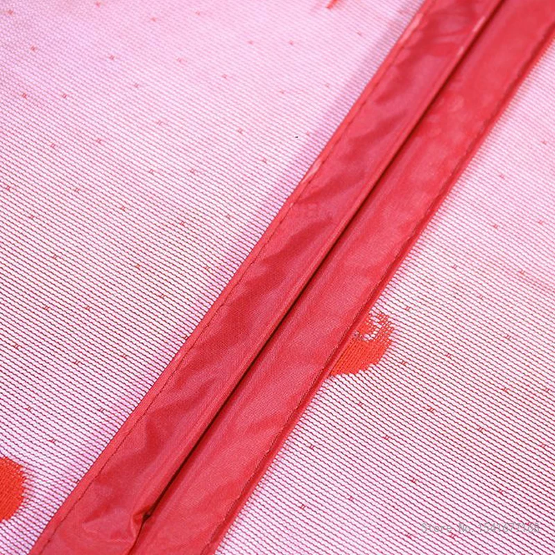 Summer Magnetic Screen Door Curtain, Anti Mosquito Net Insect Fly Bug Curtains Automatic Closing Mesh Anti Mosquito Door Curtain