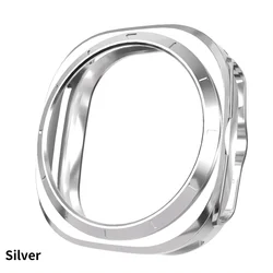 Soft TPU Protective Bumper Shell for Smartwatch - Enhanced Protection Cover (Silver)