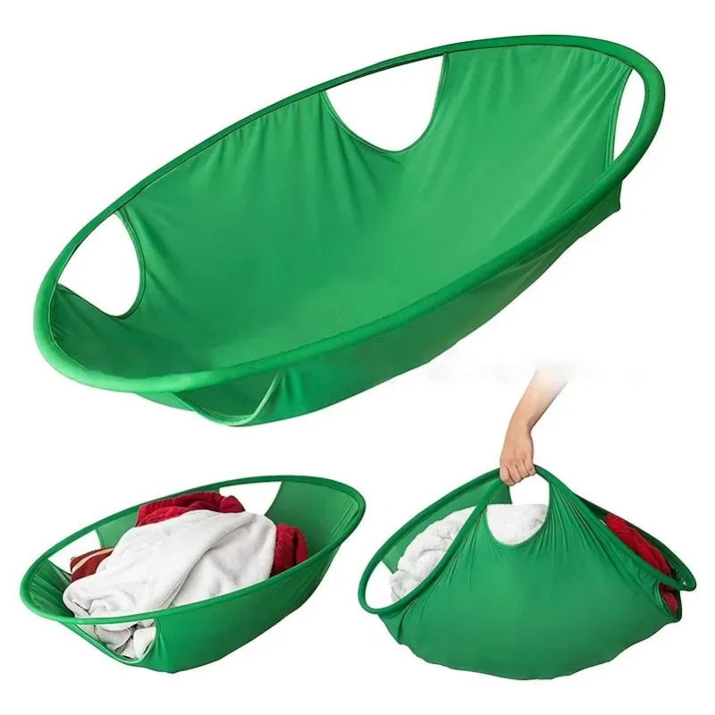 Folding Dirty Clothes Hamper Laundry Basket Tumble Dryer Dirty Clothes Dryer Hamper Swivel To Empty Into Washing Machine