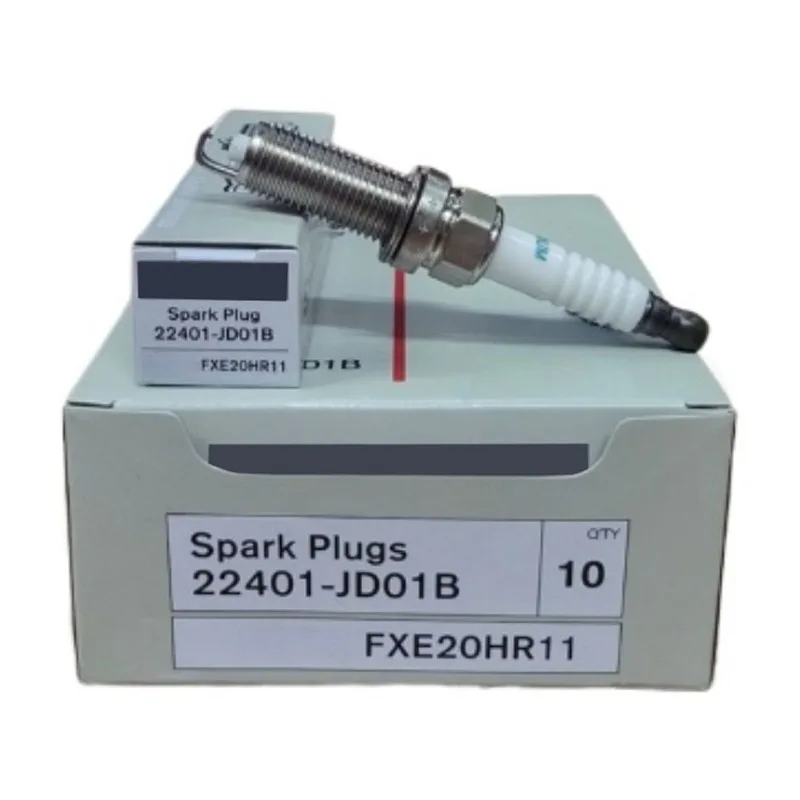 Spark Plug 4PCS 22401-JD01B FXE20HR11 Iridium For Nissan Sentra Qashqai etc
