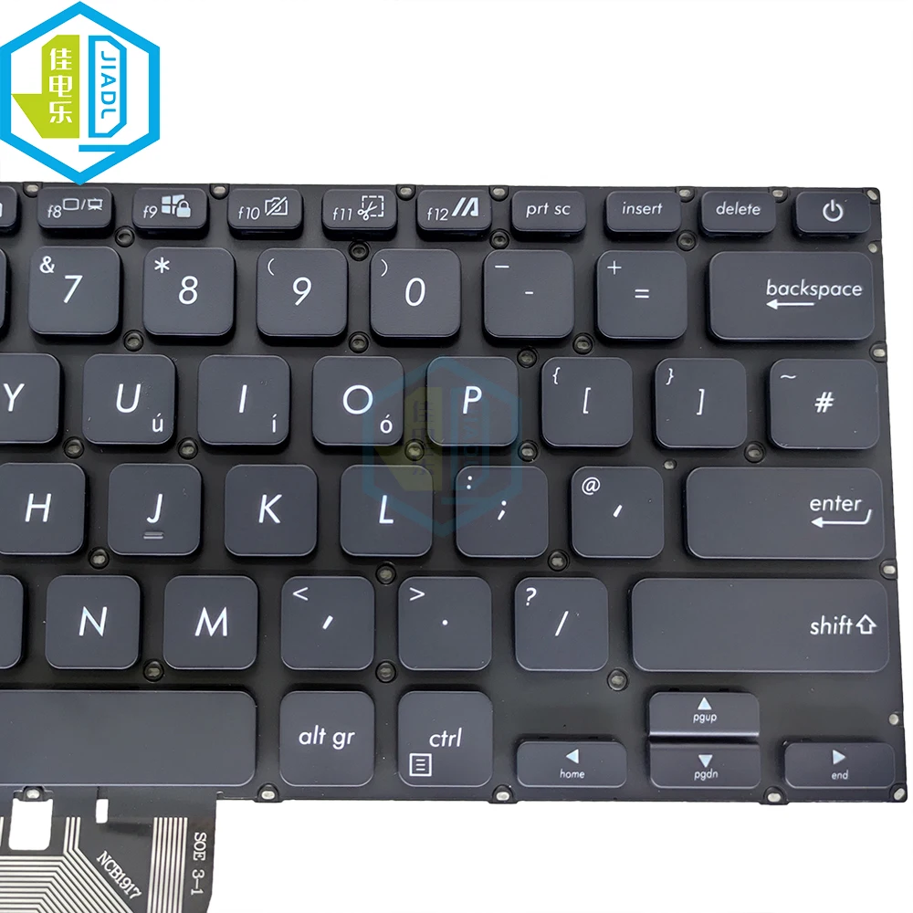 ES, Latim, Espanhol, Teclado para X409, X415,