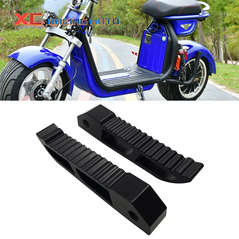 2 Pcs Aluminum Alloy Pedal Motorbike Pedal Electric scooter Foot Rest