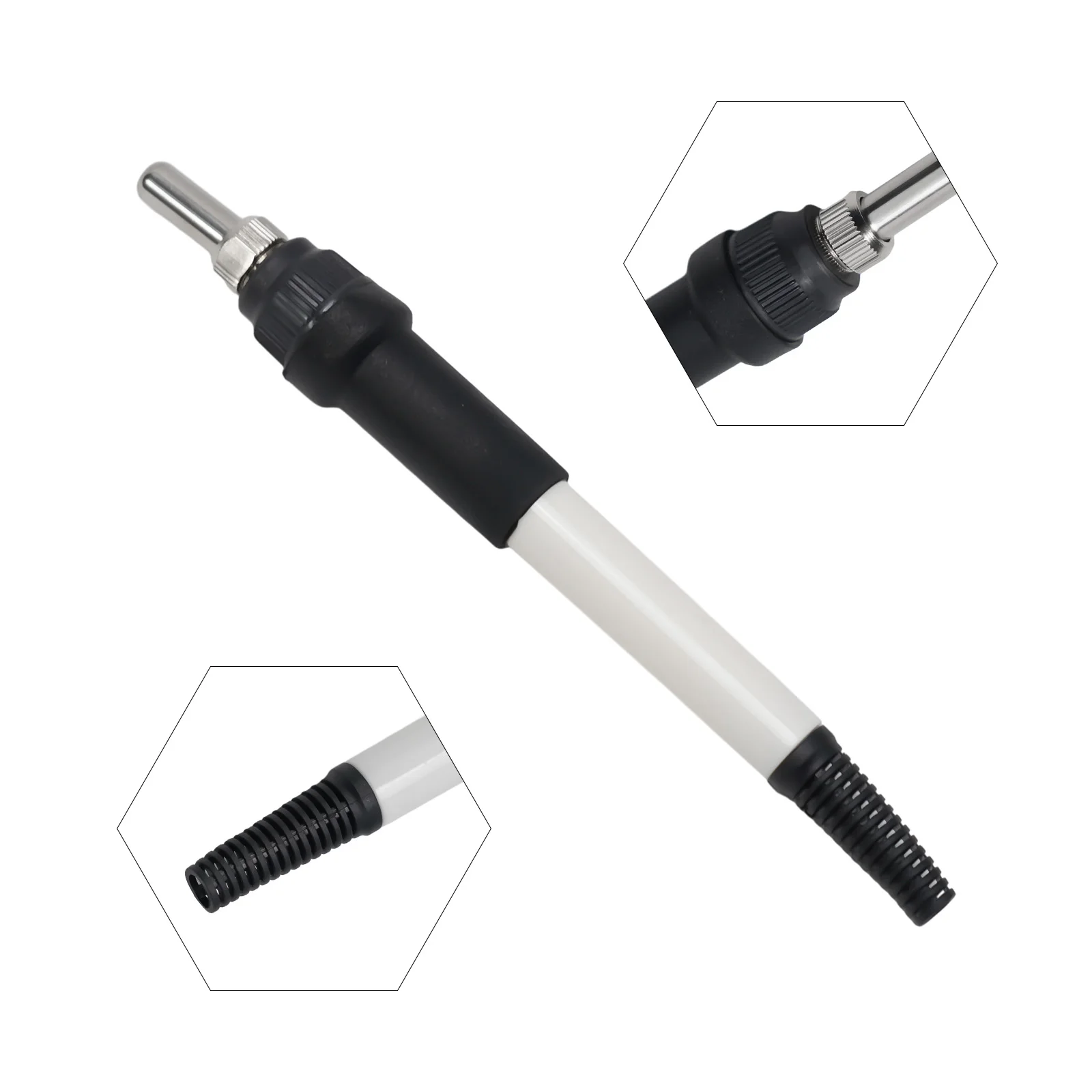 

Lightweight Handle T12 Shell Handle 1 Pcs DC24V 50Hz Parts Silicone + Metal Useful For Modifying Hakko 936 Portable