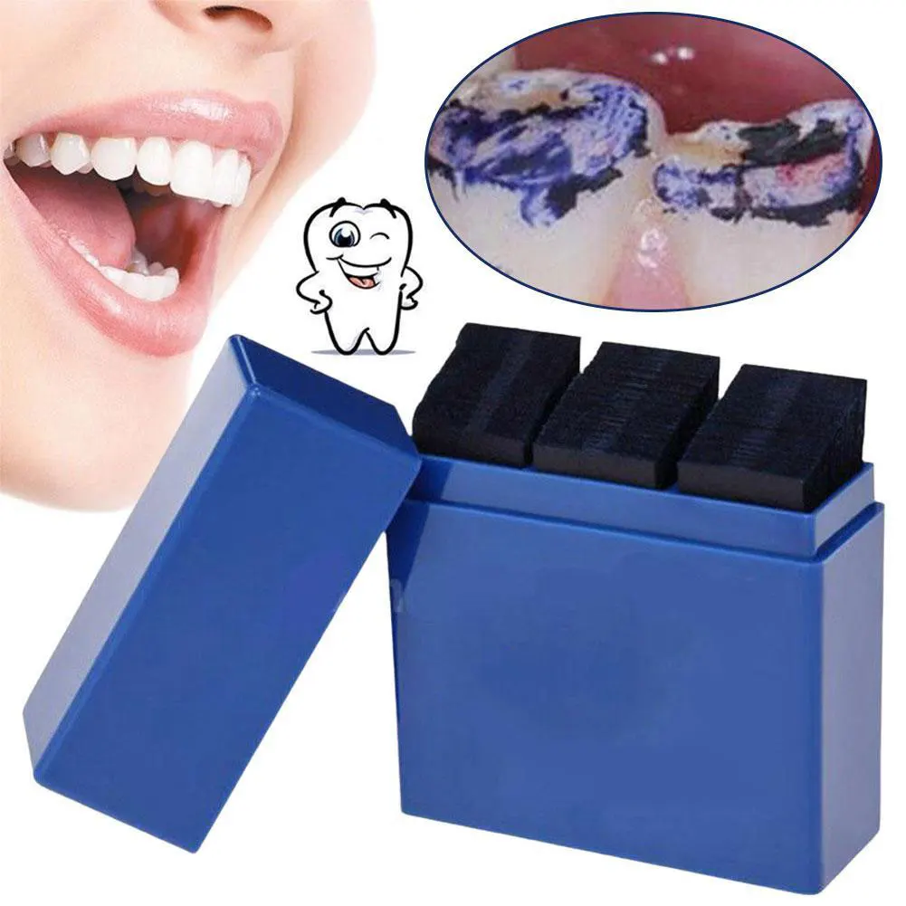 300Pcs Dental Articulating Paper Strips Blue/Red Occlusal Bite Test Paper Dental Occlusion Adjustment Oral Care for Adults Kid