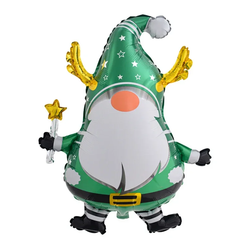 Großer Weihnachtsbaum, Weihnachtsmann, Pinguin, ELCH, Schneemann, Weihnachtszubehör, Weihnachtsdekoration, 2024, Neujahrsdekoration, Globos – Detail 9