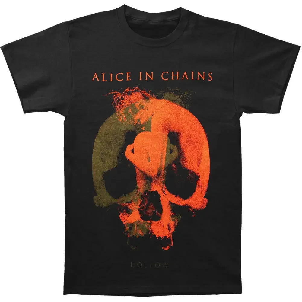 

Alice In Chains Men'S Fetal 2014 Tour T Shirt Black Rockabilia