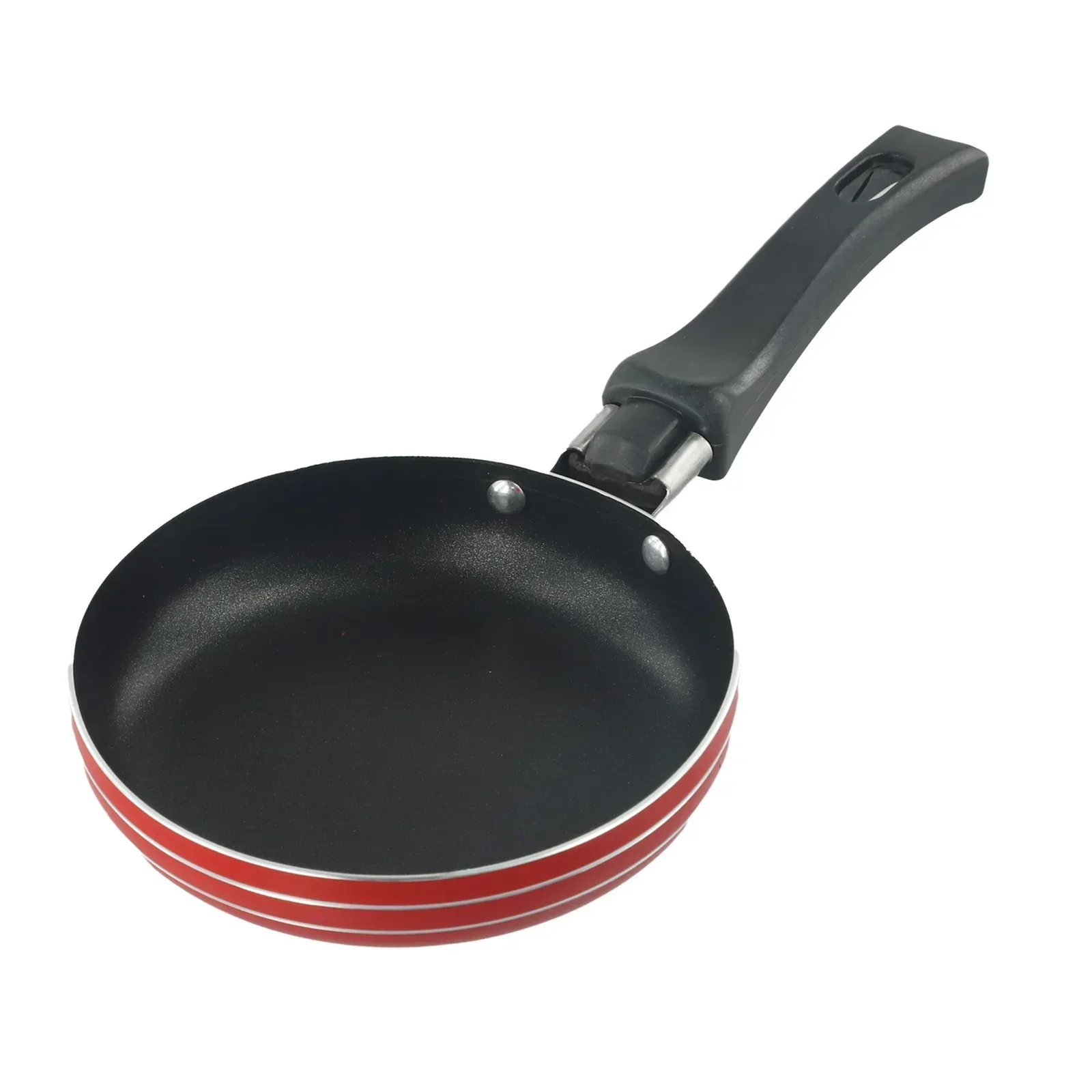 Mini Frying Pan Non-Stick Thickened Stainless Steel Frypan Pot Fried Eggs Saucepan 12cm/14cm/16cm Kitchen Cookware