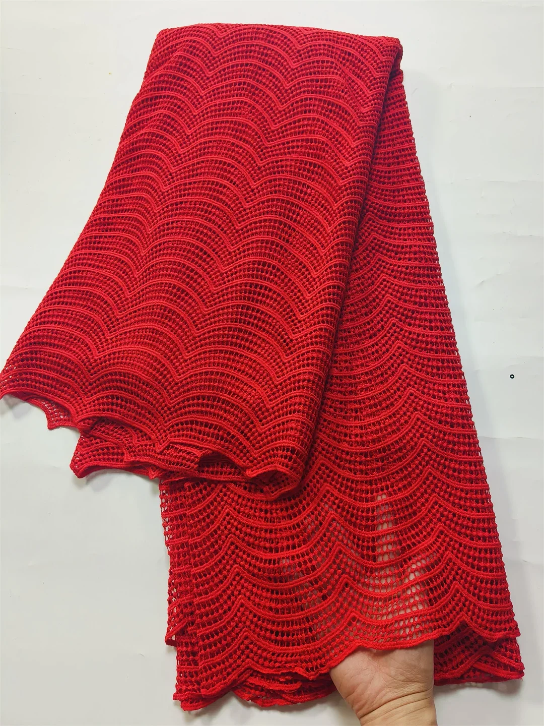 Cost Skin Friendly Delicate Rechi Guipure Lace High Quality Cord Lace Fabric for Party Dress NN2168_Z