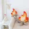 ZU 30/45cm Creative Plush Pillow Bonfire Stuffed Toy Funny Home Decor Campfire Cushion Emulational Fire Soft Doll 3
